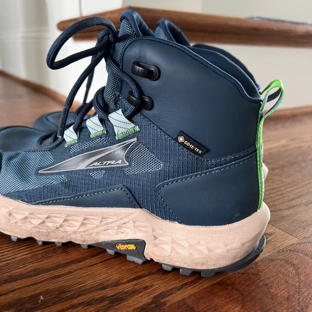 Altra Timp Hiker GTX Navy Blue Gore-Tex Waterproof Trail Boots AL0A85P8445 Sz 8 - Picture 11 of 13